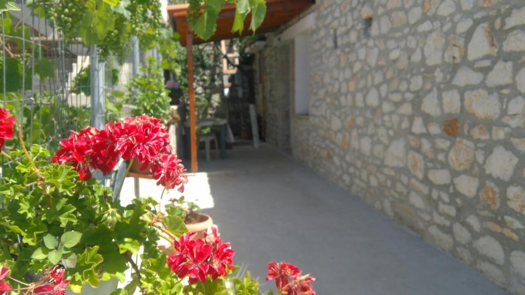 Stone House Hotel Himare Bagian luar foto